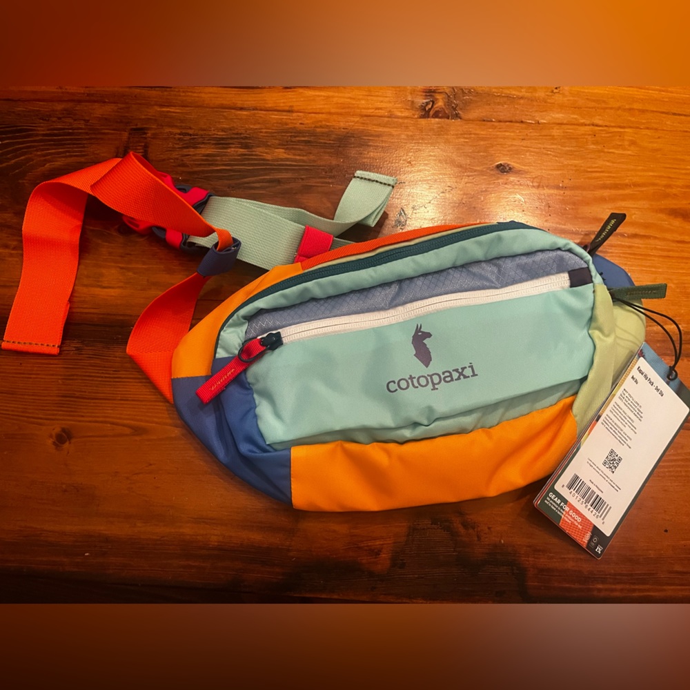 Cotopaxi Kapai hip pack 3L Del Dia color NWT